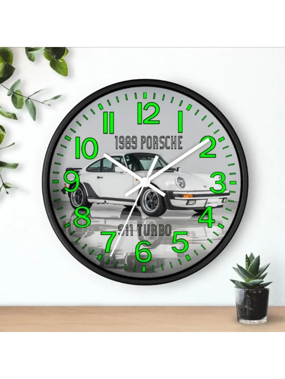 This 1989 Porsche Wall Clock is a unique and high-quality addition to any room.